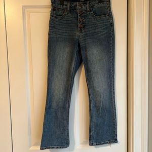 J.Crew Mercantile High Rise Crop Flare Jeans